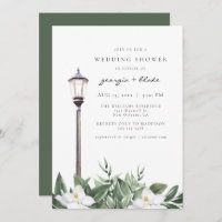NOLA New Orleans Magnolia Wedding shower Invitatia