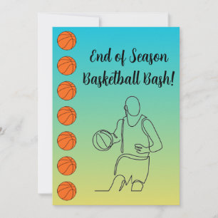 Invitation Nom de l'événement Lieu Sport Thème Basket-ball