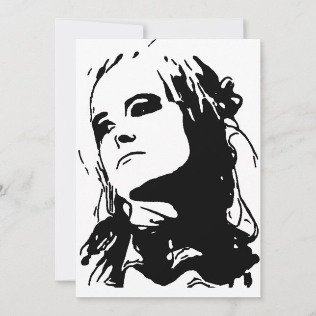 Invitation Non amusé (Devant)