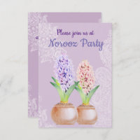 Norooz parti Hyacinth violet