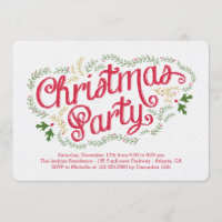 Invitation nostalgique à la fête de Noël