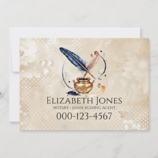 Invitation Notary Digital Business Card