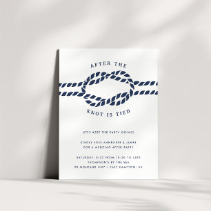 Invitation Noté   Mariage après réception