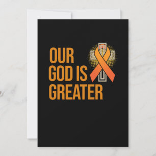 Invitation Notre Dieu Est Plus Leucémie Sensibilisation Orang