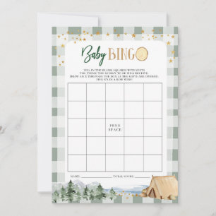 Invitation Notre jeu de bingo pour Baby Shower de la plus gra