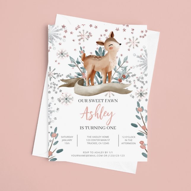 Invitation Notre Père Fête Fête Un 1Er Anniversaire (Créateur téléchargé)