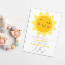 Notre Petit Baby shower Soleil Jaune Cuisine