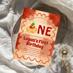 Invitation Notre Petit Boulet de Viande Fête son Premier Anni