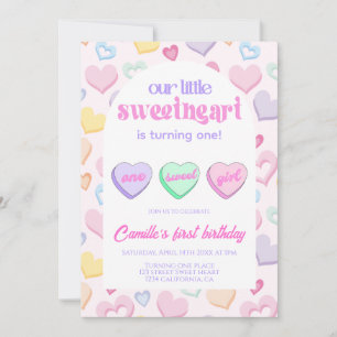 Invitation Notre petit chéri a un an d'anniversaire