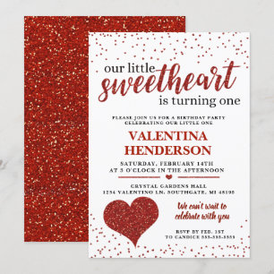 Invitation Notre petit chéri premier anniversaire