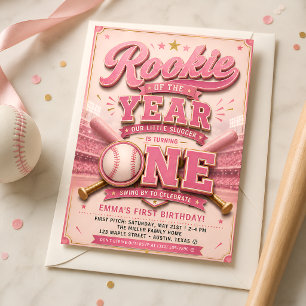 Invitation Notre Petit Frappeur Fête Son Premier Anniversaire