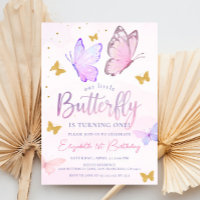 Notre Petit Papillon | Rose Purple Girl Anniversai