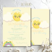 Notre Petit Soleil Est En Route Baby Shower