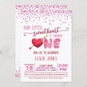 Invitation Notre petite amoureuse en devient une - WH