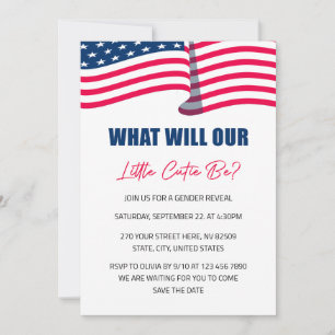 Invitation Notre Petite Cutie 4 juillet Révélation de genre