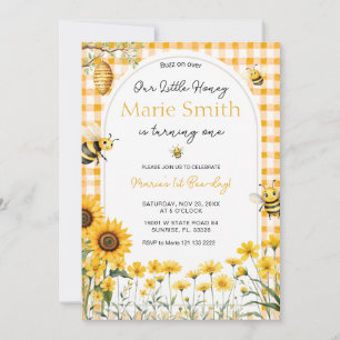 Invitation Notre petite ruche fête son premier anniversaire