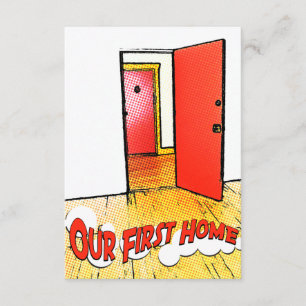 Invitation notre première porte comique à domicile