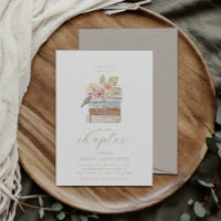 Notre prochain chapitre | Baby shower Neutral Stor
