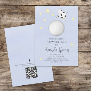 Invitation Nourriture neutre pour les femmes Rhyme QR Code Mé