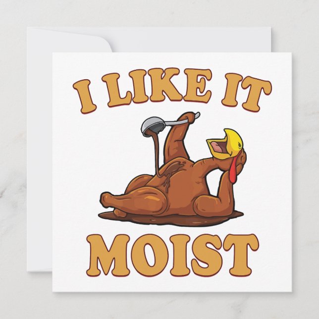 Invitation Nourritures drôles de Thanksgiving Famille Groupe  (Devant)