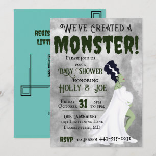 Invitation Nous avons créé un monstre !