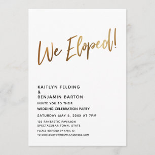 Invitation Nous Avons Échappé ! Célébration de la calligraphi