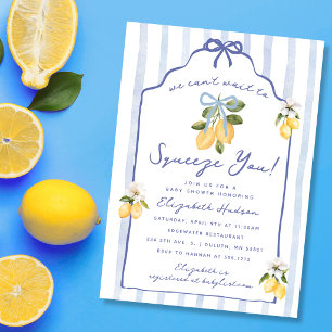 Invitation Nous avons hâte de vous serrer dans nos bras Bébé 