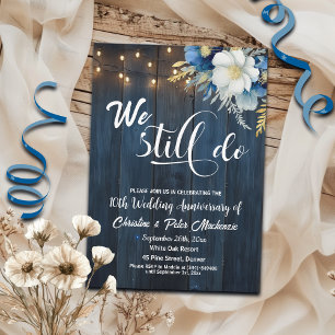 Invitation Nous Faisons Encore 10ème Anniversaire Mariage Lum