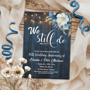 Invitation Nous Faisons Encore 30ème Anniversaire Mariage Lum