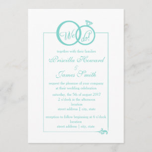 Invitation Nous faisons Mariage