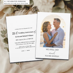 Invitation Nous faisons toujours Photo d'anniversaire de mari