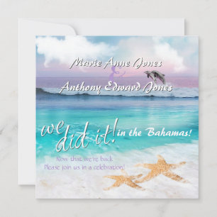 Invitation Nous l'avons fait - BEAUCOUP TROPICAL OCEAN SLEVER