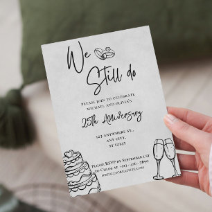 Invitation Nous le faisons toujours   25e anniversaire du min