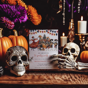 Invitation Nous mourons d'envie de faire la fête   Soirée Hal