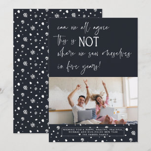 Invitation Nous nous sommes vus en cinq ans  Joyeux Noël