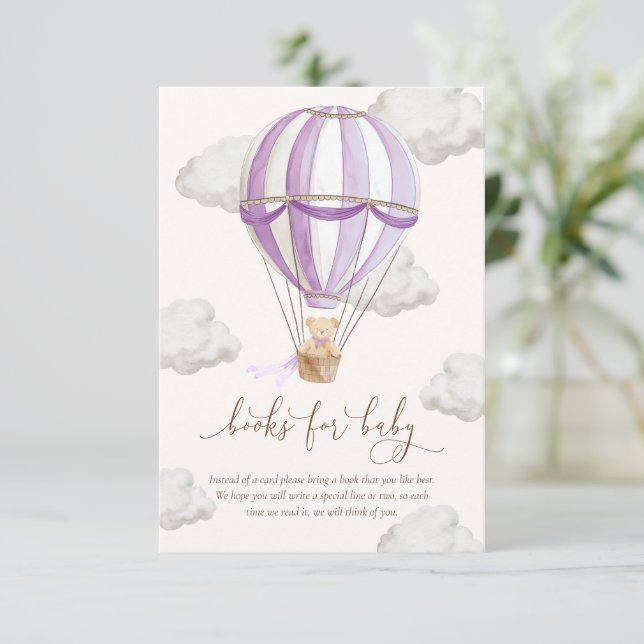 Invitation Nous pouvons à peine attendre Livres d'ours en pel (Debout devant)