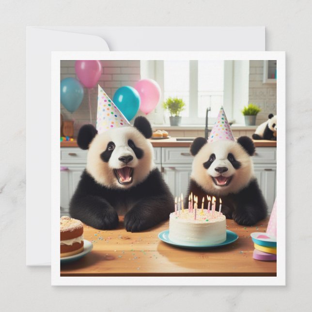 Invitation Nous pouvons le croire à l'oeil nu ! Anniversaire  (Devant)