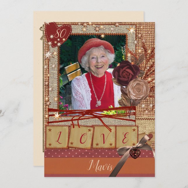 Invitation Nous serions honorés si vous nous rejoigniez à Cel (Devant / Derrière)