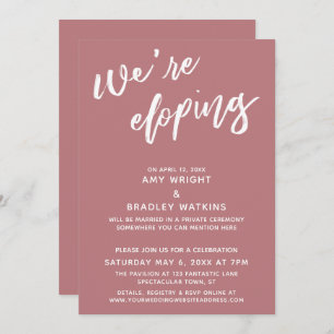 Invitation Nous sommes en train d'élaborer un script simple d