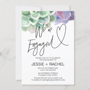 Invitation Nous sommes engagés dans une équipe d'engagement r