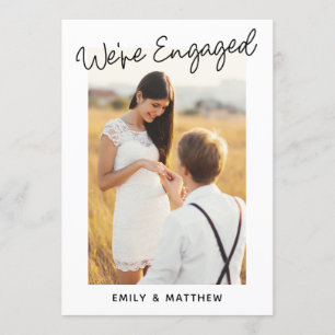 Invitation Nous sommes engagés pour une partie d'engagement p