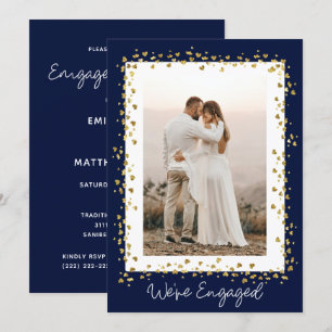 Invitation Nous sommes engagés pour une partie d'engagement p