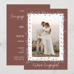 Invitation Nous sommes engagés pour une partie d'engagement p