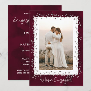 Invitation Nous sommes engagés pour une partie d'engagement p