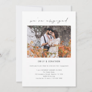 Invitation Nous Sommes Engagés Script Photo Engagement