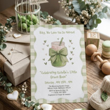 Nous vous aimons tellement, Baby Shower Matcha Thé
