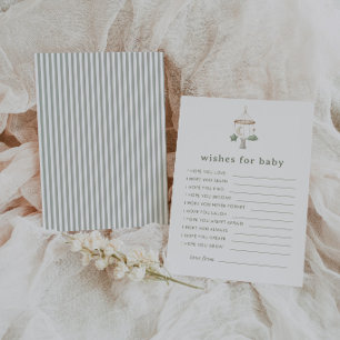Invitation Nous vous aimons tellement Matcha ! Vœux pour Bébé