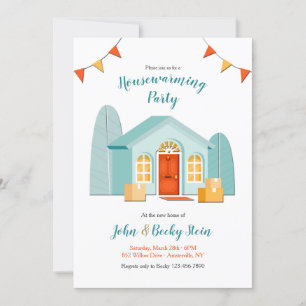 Invitation Nouveau Accueil Ménage VOUS CHOISISSEZ COULEUR ARR