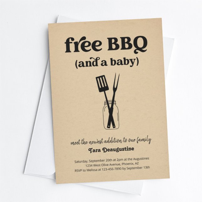Invitation Nouveau Baby Welcome Party Rencontre & Greet, Sip  (Créateur téléchargé)