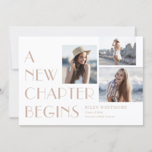 Invitation Nouveau chapitre Editable Color Graduation Invitat